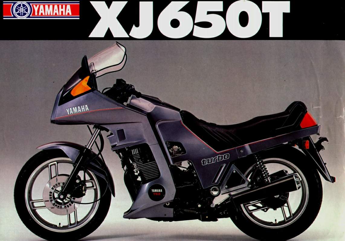 YAMAHA在1982年推出的XJ 650 Seca Turbo